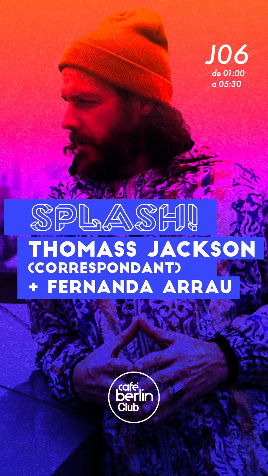 Splash! Thomass Jackson + Fernanda Arrau - Página frontal