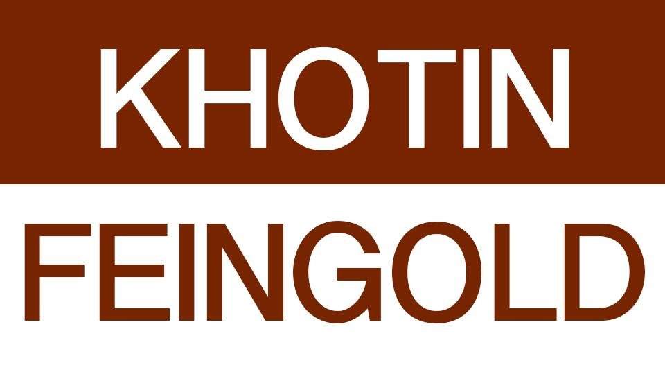Khotin and Feingold Thursday - Página frontal