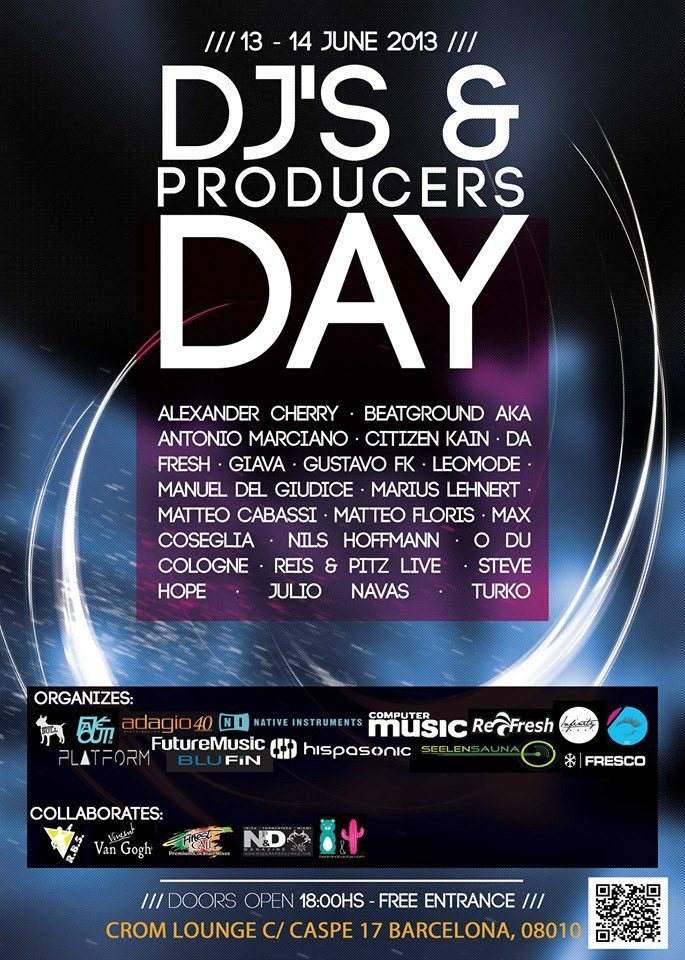 Platform Recording Show Case - DJ & Producers Day By Adagio & Native Instruments - フライヤー表