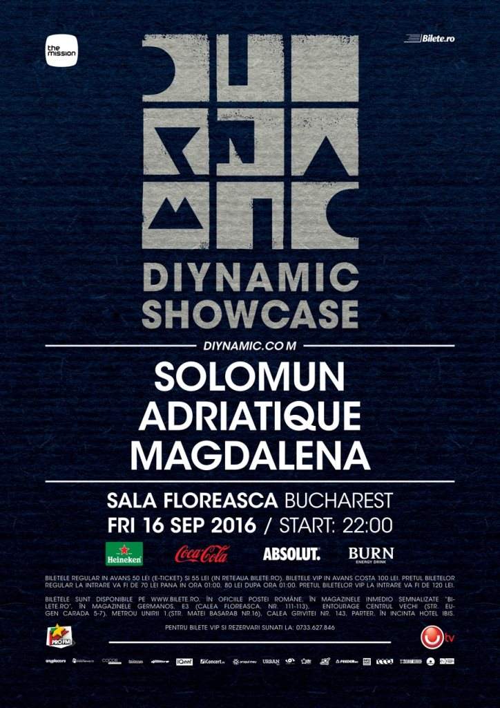 Diynamic Showcase Pres. The Mission In The Park 4 with Solomun - フライヤー表