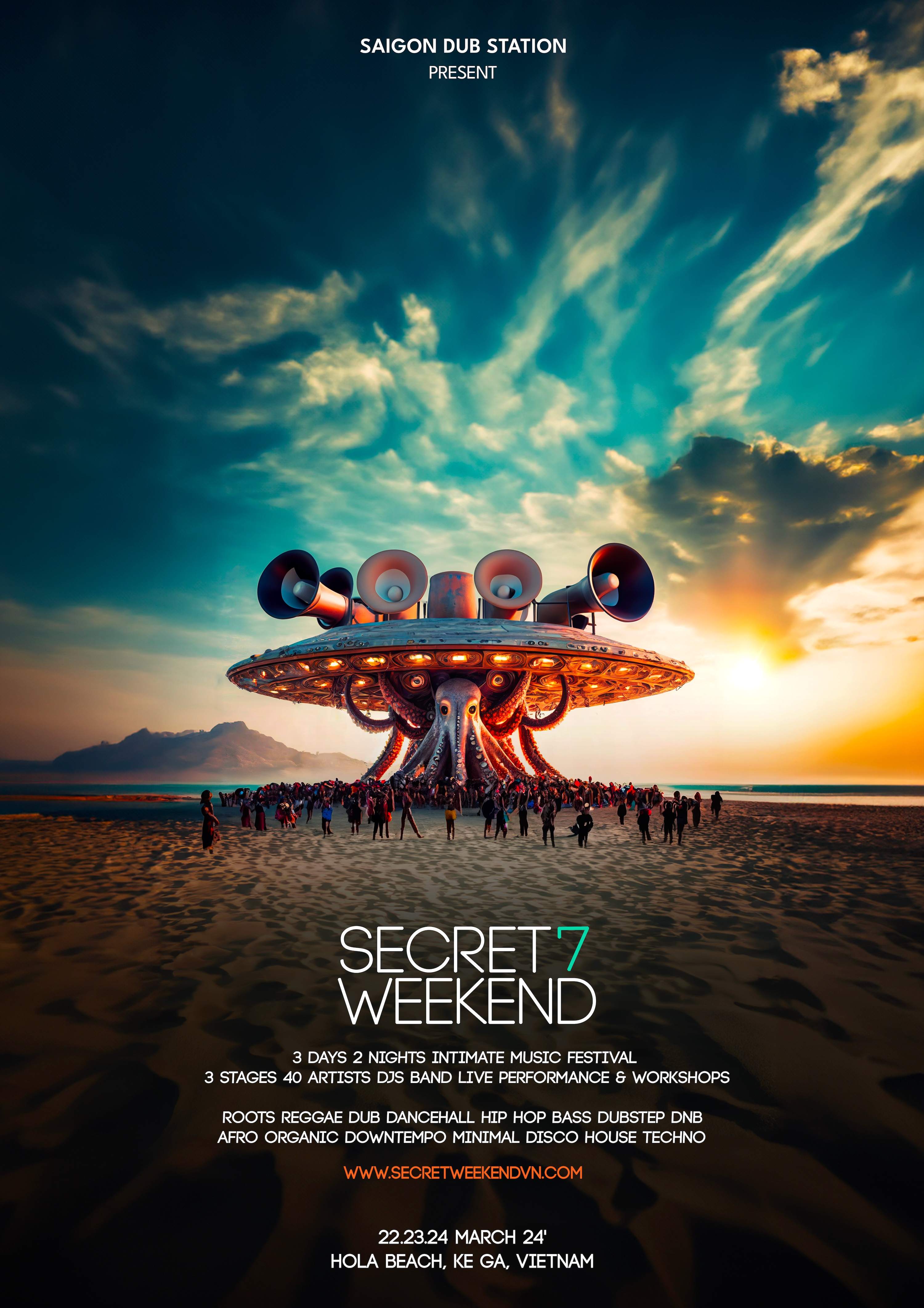 Secret Weekend7 - フライヤー表