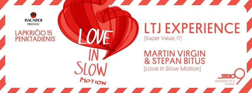 Love In Slow Motion: LTJ Experience - Página frontal
