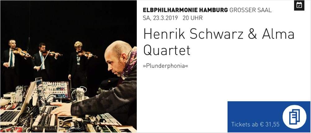 Henrik Schwarz & Alma Quartet - Página frontal