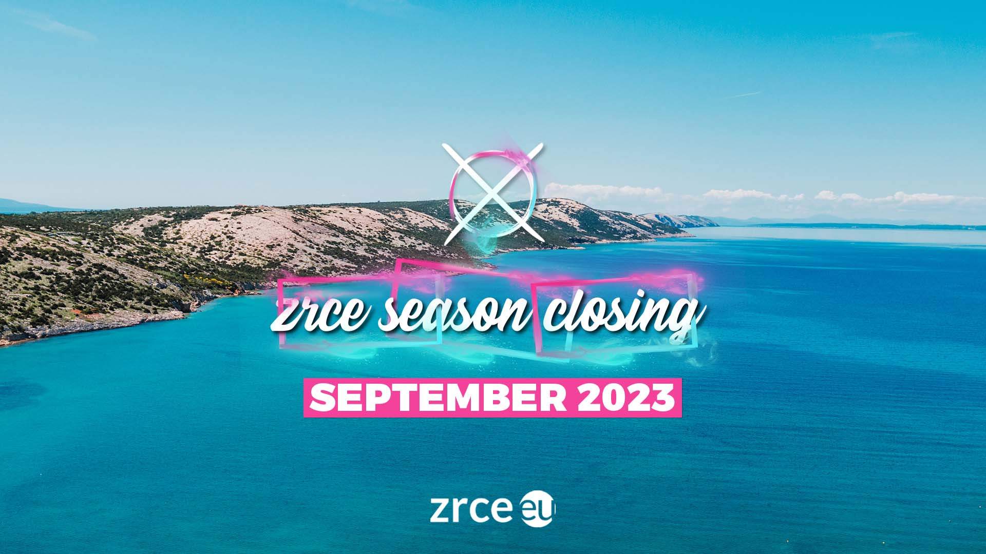 Zrce Closing - フライヤー表