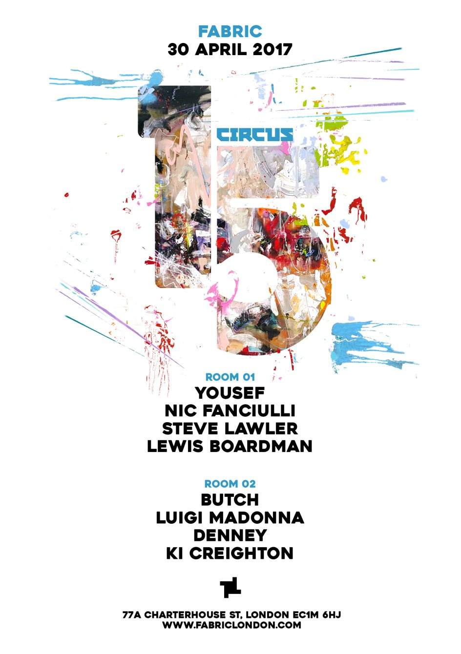15 Years of Circus with Yousef, Nic Fanciulli, Butch & More - Página frontal
