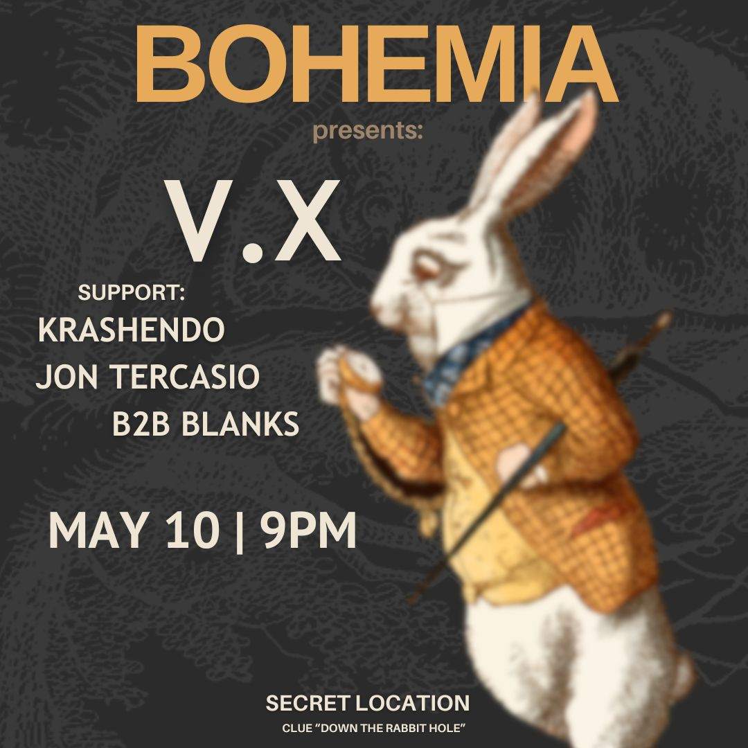 Bohemia presents: V.X - Página frontal