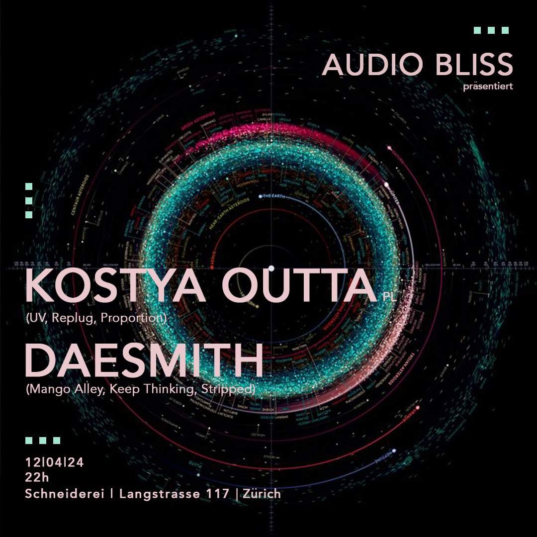 Audio Bliss präsentiert Kostya Outta - Página frontal