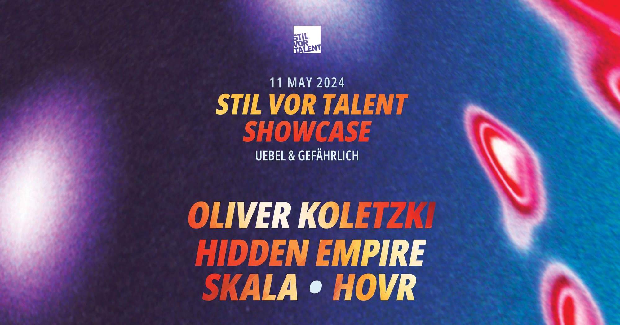 Stil vor Talent Showcase with Oliver Koletzki - Página trasera