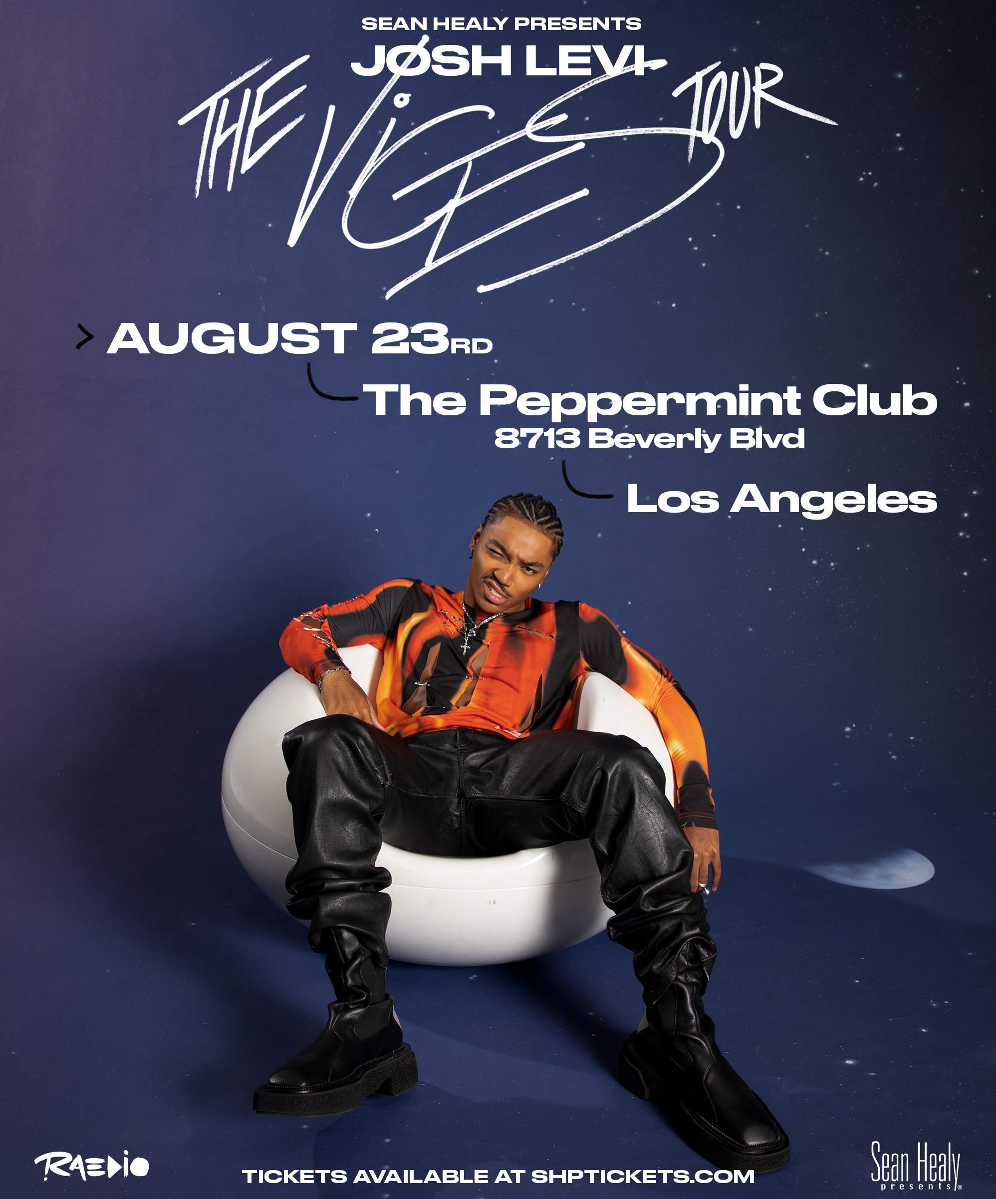 JOSH LEVI at The Peppermint Club, Los Angeles
