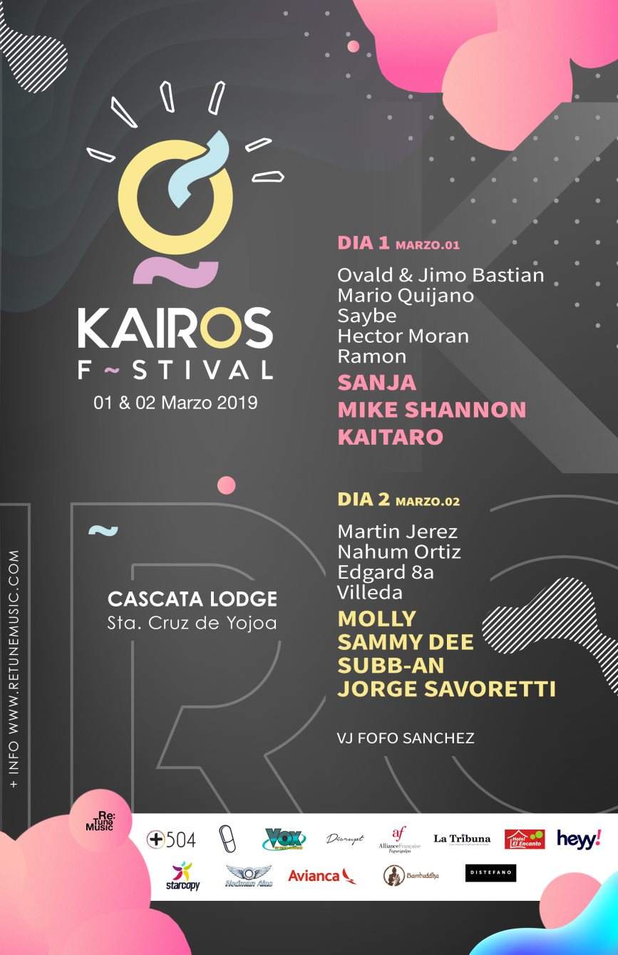 Kairos Festival 2019 - Página frontal