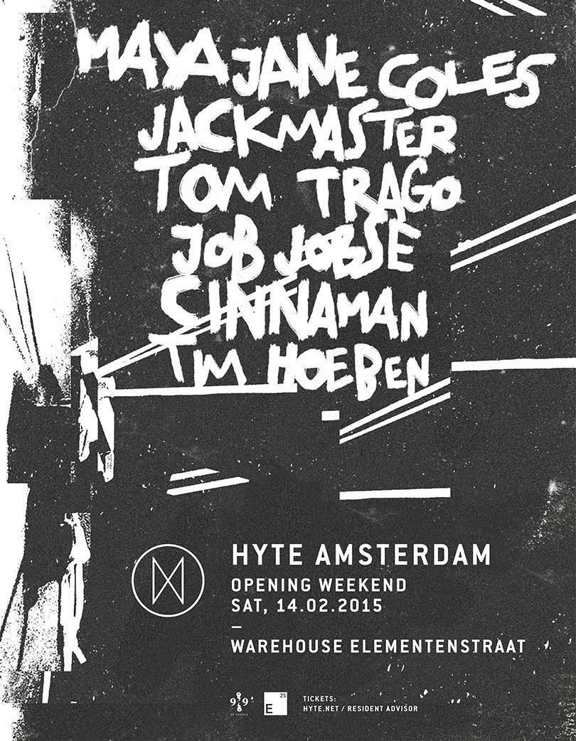 HYTE Amsterdam - Página frontal