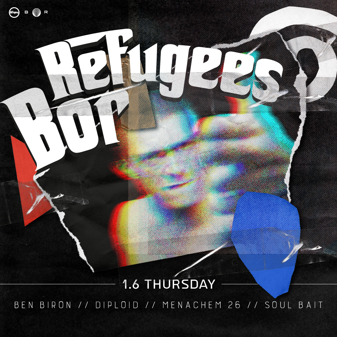 Bor ⊚⃝ Refugees - フライヤー表