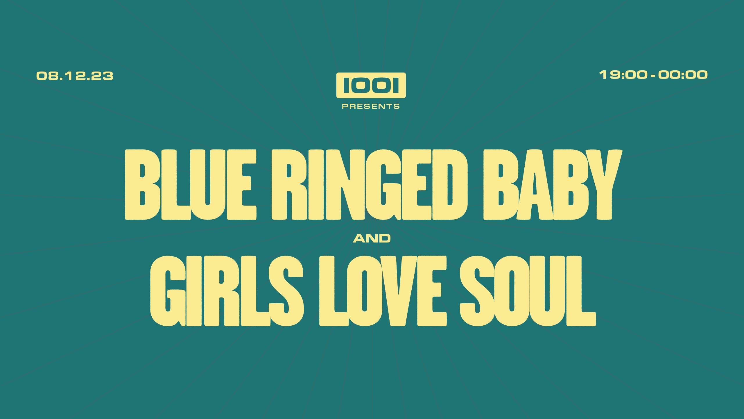 1001 presents Blue Ringed Baby & Girls Love Soul - Página frontal