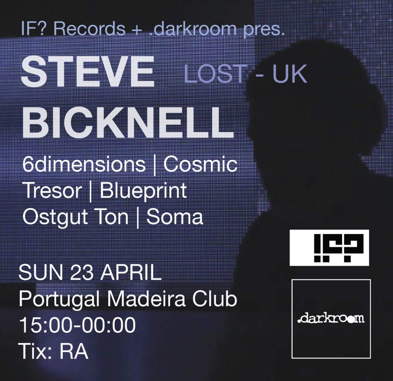 IF Records + .Darkroom Pres. Steve Bicknell - Lost - Página frontal