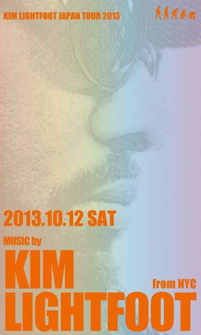 Kim Lightfoot Japan Tour 2013 - フライヤー表