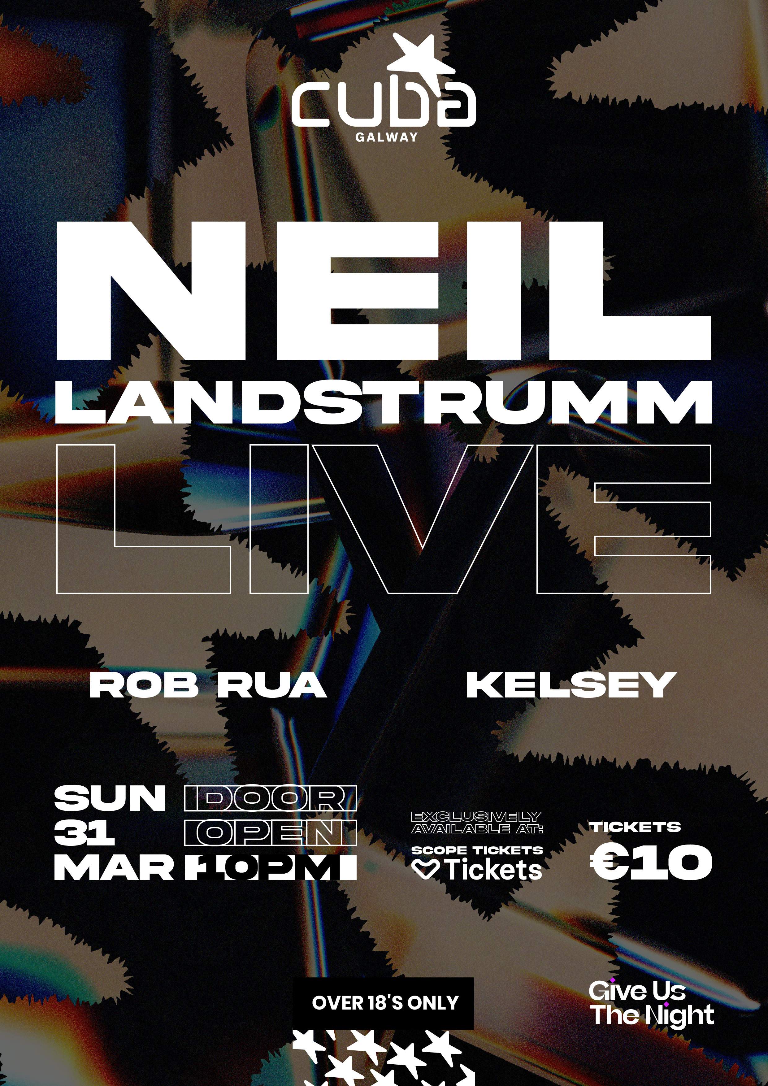 Neil Landstrumm (LIVE) - Página frontal