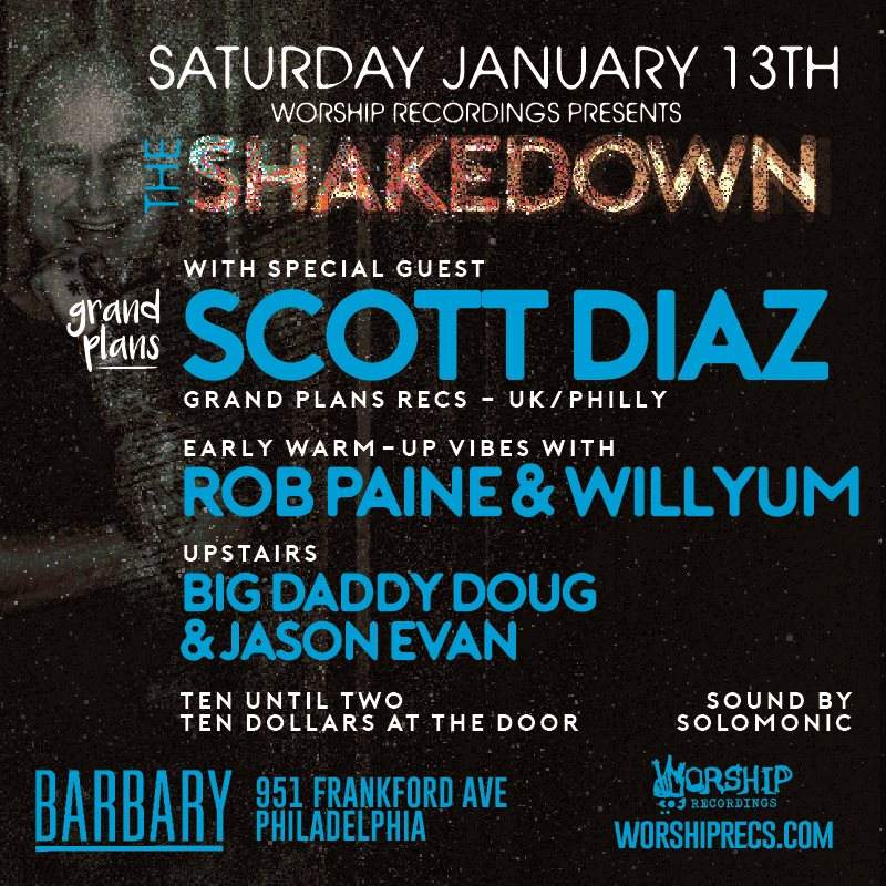 The Shakedown with Scott Diaz, Rob Paine, Willyum, Big Daddy Doug and Jason Evan - Página frontal