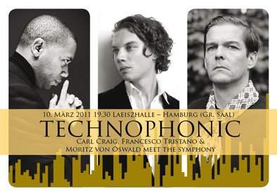 Carl Craig, Francesco Tristano, Moritz Von Oswald & Members Of The Hamburg Symphony present: Technophonic - Página frontal