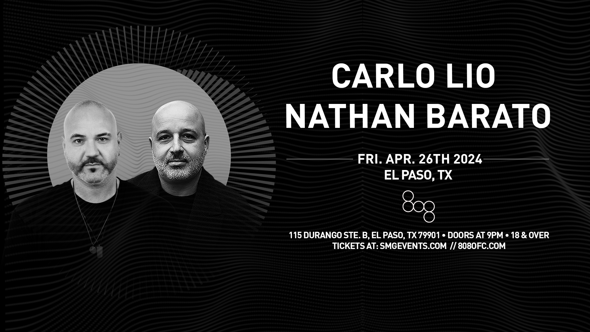 #Project301 with Carlo Lio + Nathan Barato - フライヤー表