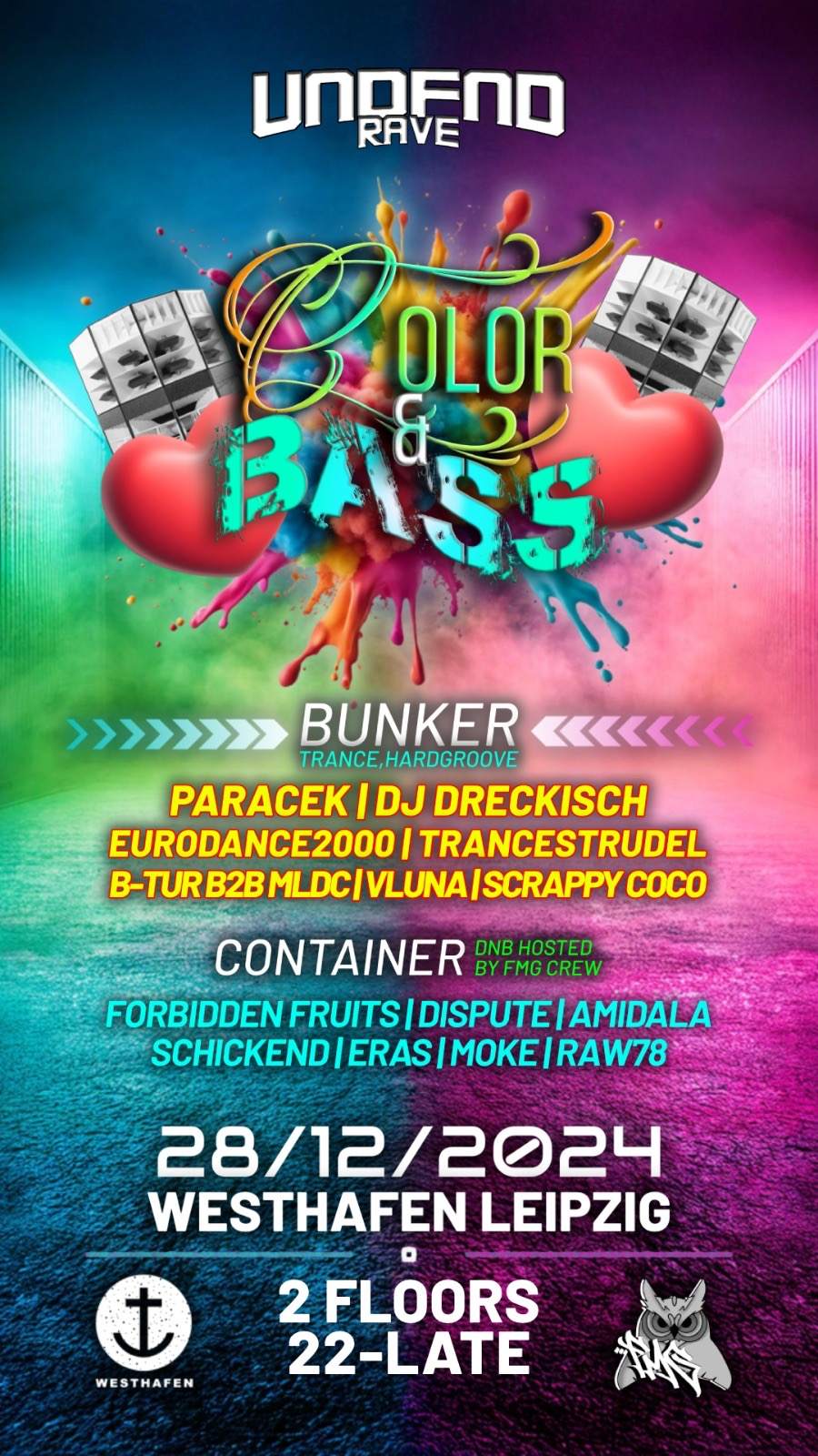 COLOR AND BASS with PARACEK / DJ DRECKISCH / EURODANCE 2000 ...