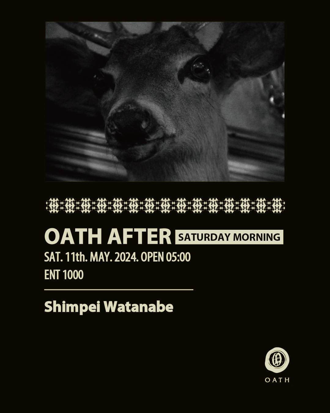 OATH AFTER HOURS -SATURDAY MORNING- - フライヤー表