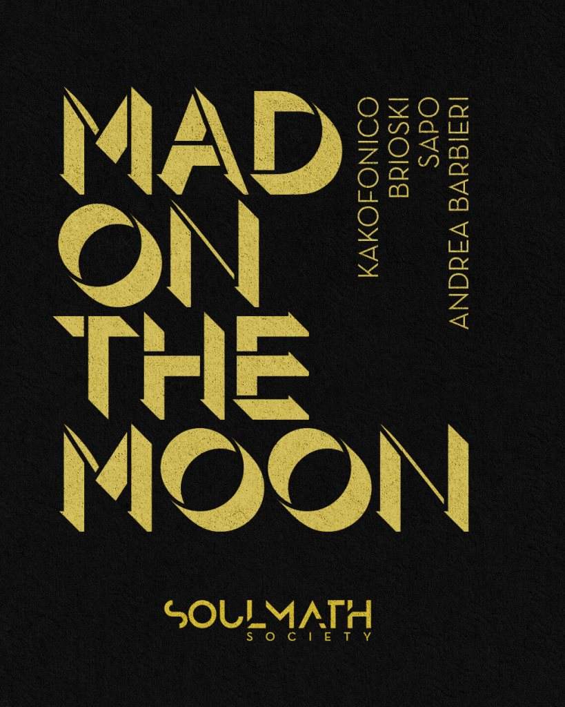 Mad on the Moon Release Party - フライヤー表