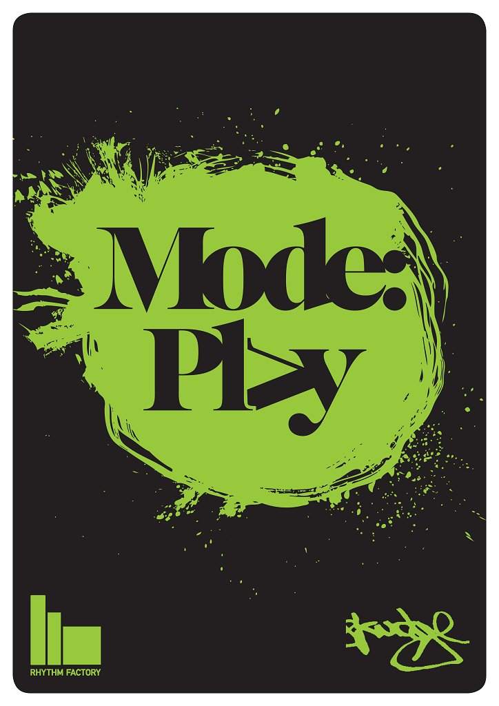 Mode:Play 1st Birthday feat Skudge - フライヤー表