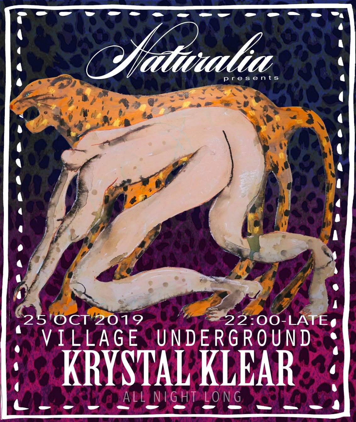 Krystal Klear - All Night Long (Halloween Special) by Naturalia - Página frontal