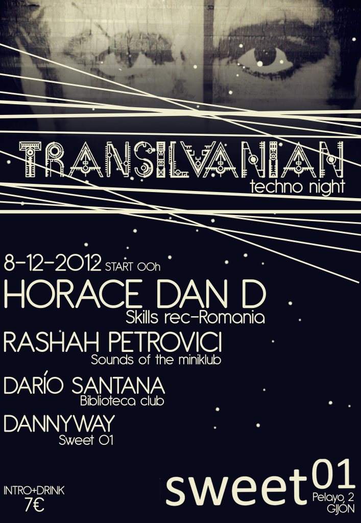 Transilvanian Techno Night - Página frontal