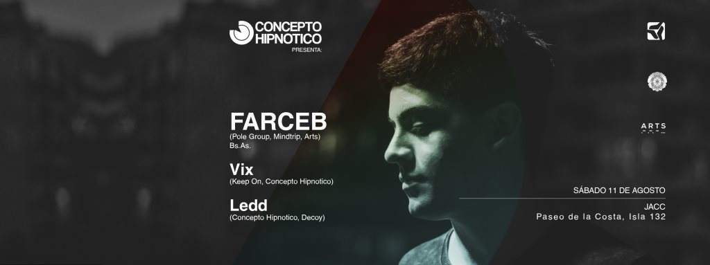 Farceb at Concepto Hipnotico - フライヤー裏