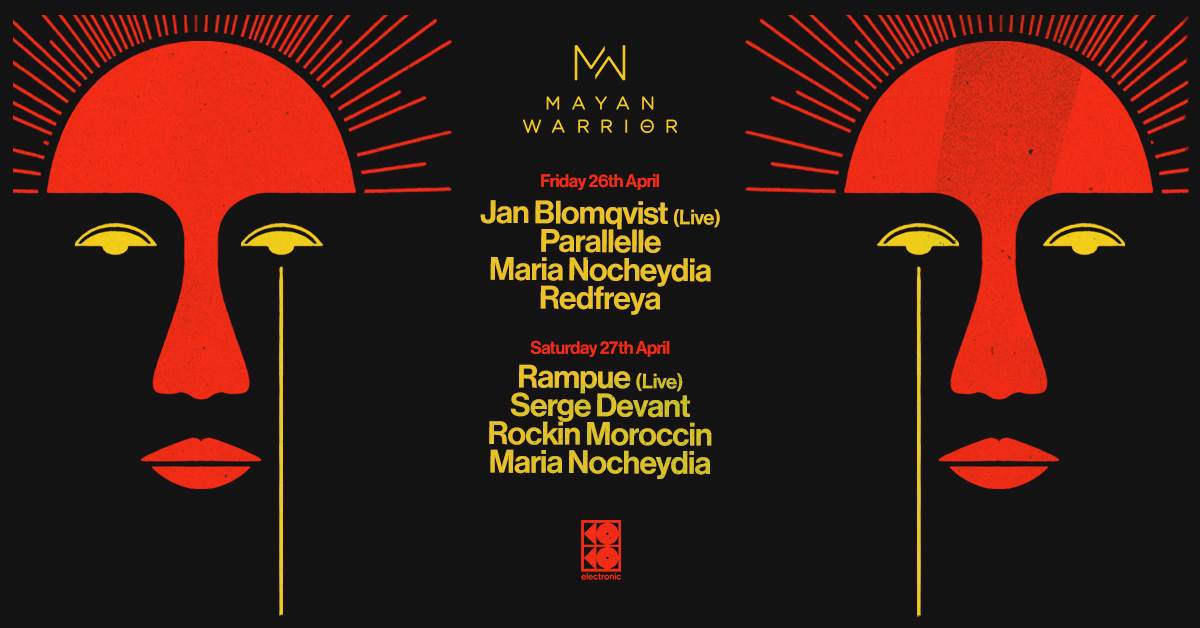 KOKO Electronic: Mayan Warrior - Jan Blomqvist - Página frontal