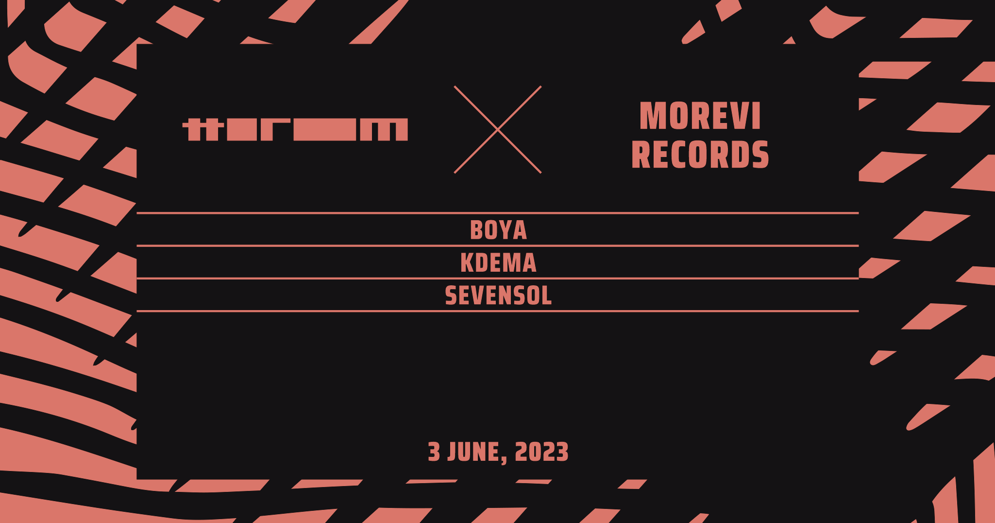 Horoom: Morevi Records Night - Página frontal