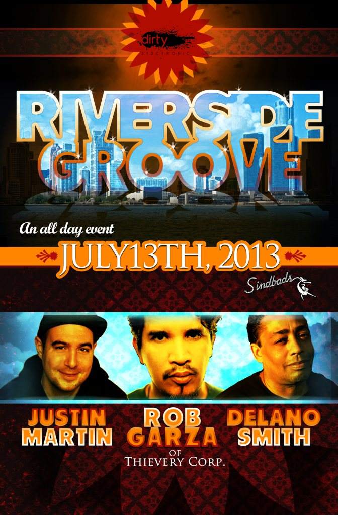 Riverside Groove - All Day Party - Página frontal