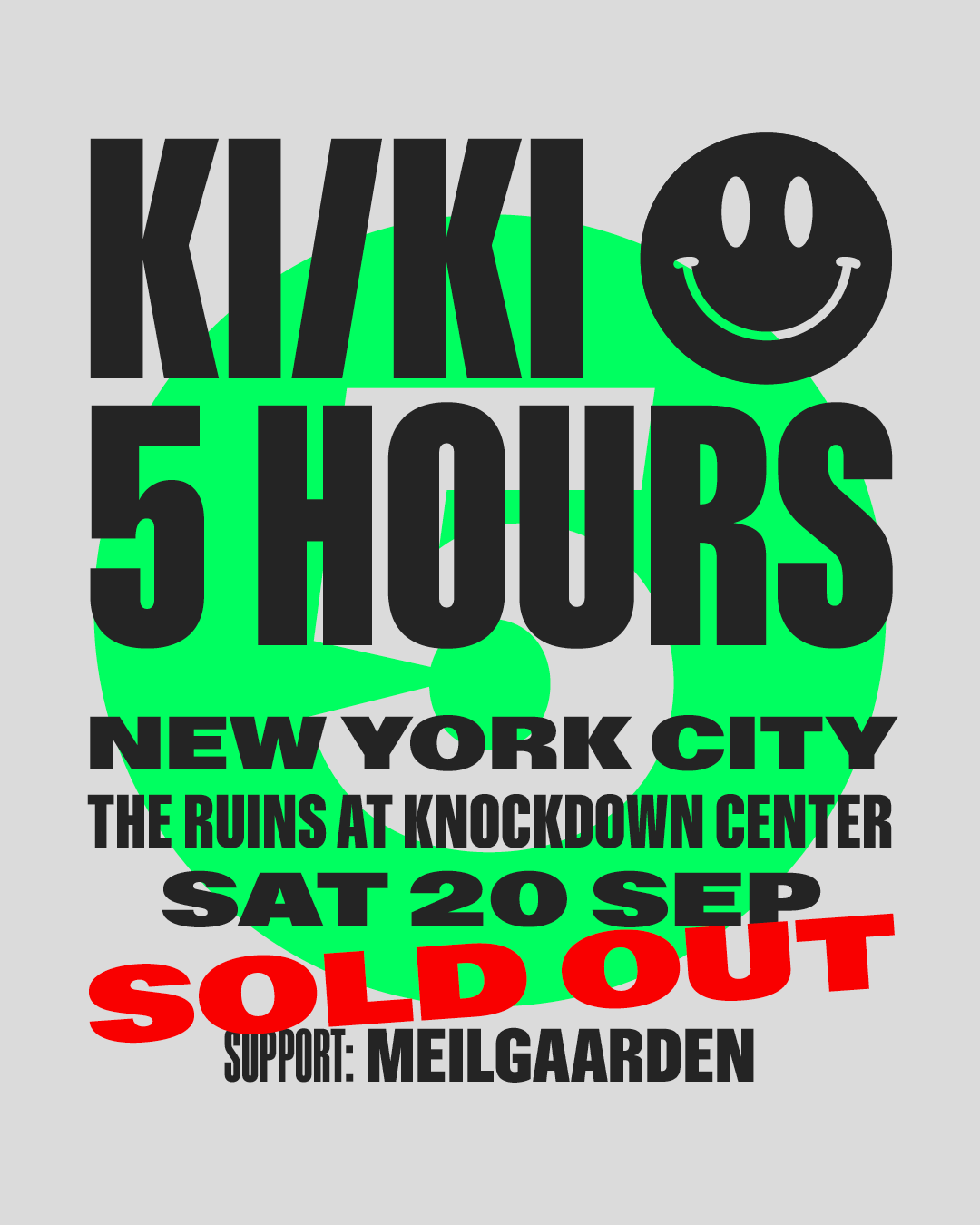 DJ KIYO / NYC 会場限定 MURO KOCO KENTA MITSU KI/KI 5 Hours New York at Knockdown Center, New York City