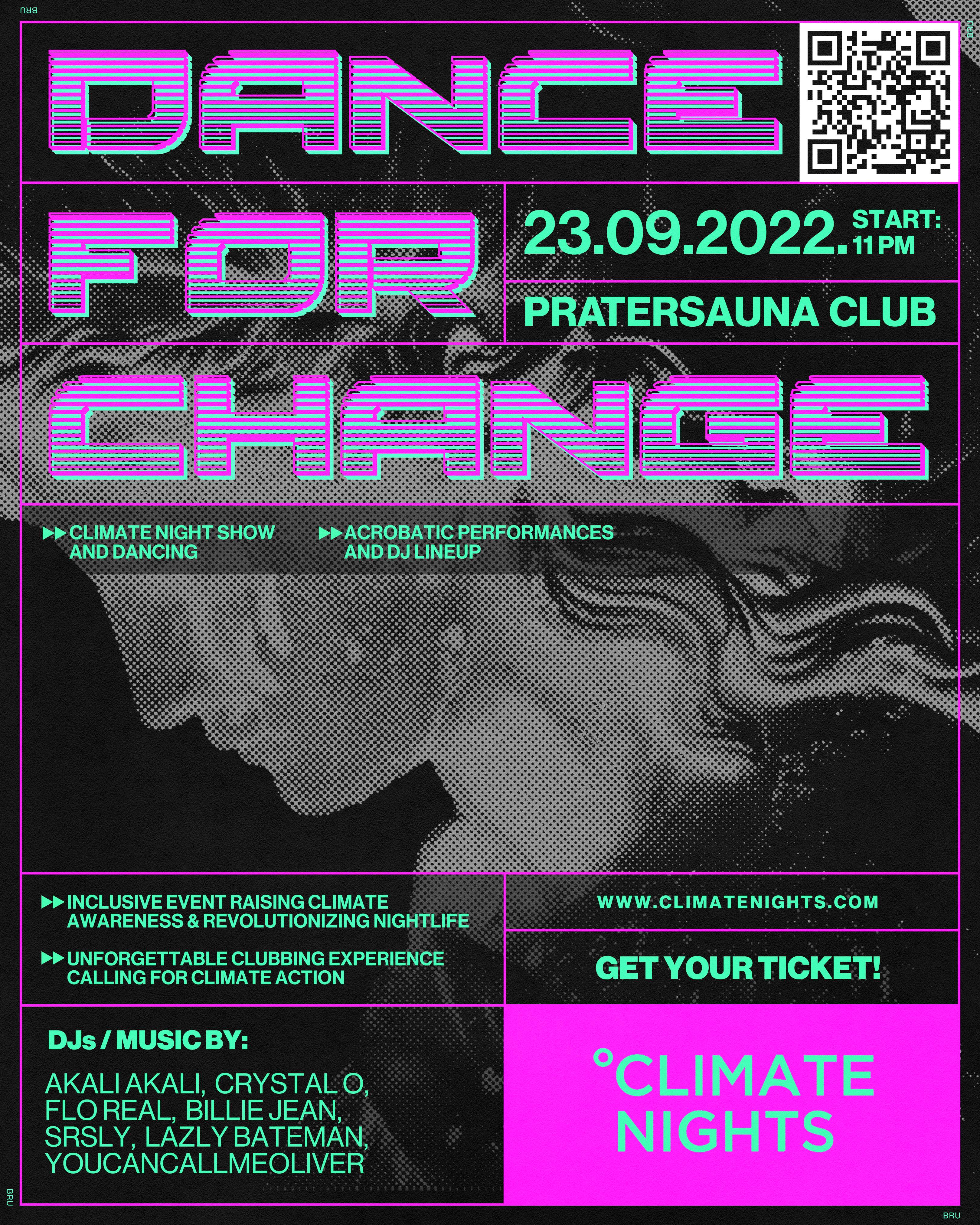 Climate Nights - Dance for Change #2 - Página trasera