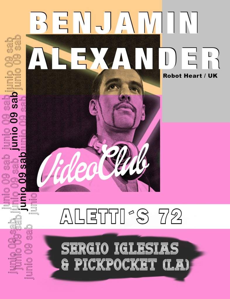 Benjamin Alexander / Aletti's 72 / Sergio Iglesias & Pickpocket - Página frontal