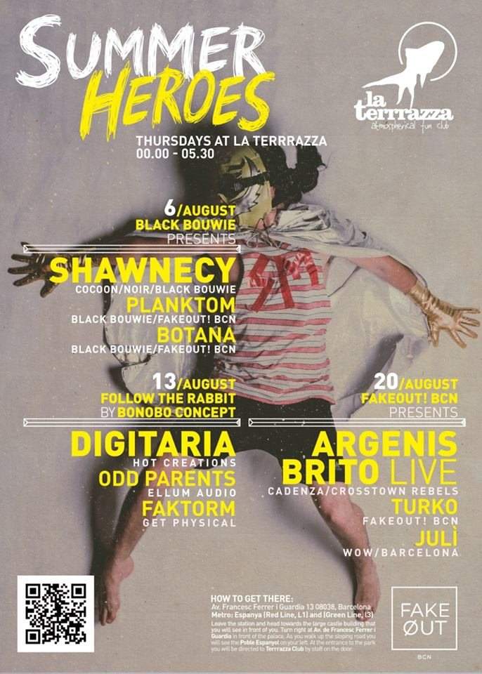 Summer Heroes presents: Shawnecy/Planktom/Botana - Página frontal