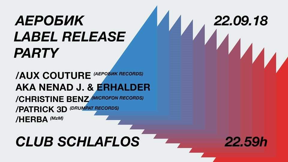 Aerobik Label Release Party - Página frontal