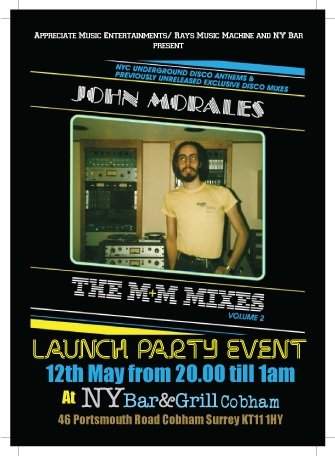 John Morales Album Launch Tour - Página frontal