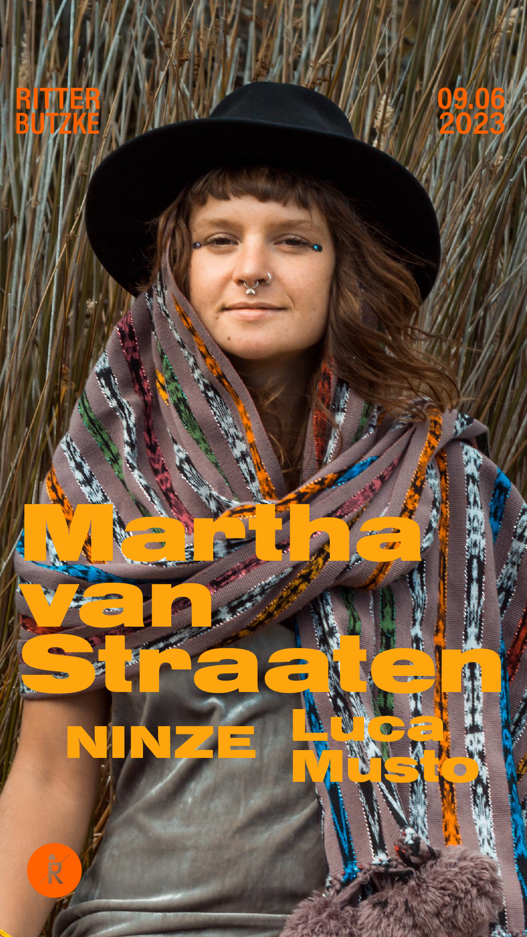 Martha van Straaten - フライヤー裏