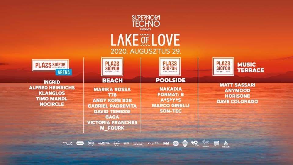 Lake of Love Festival 2020 - フライヤー表