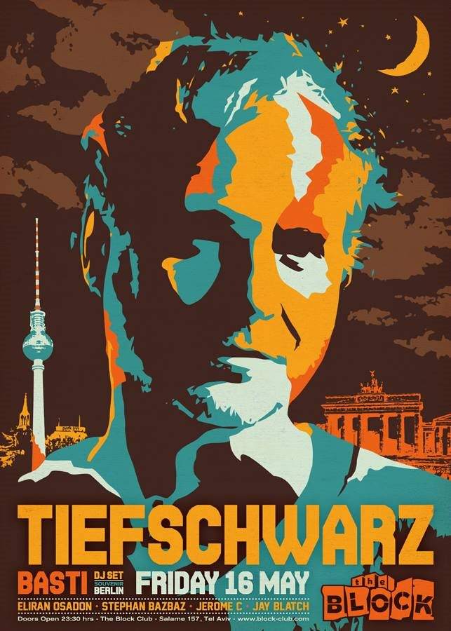 Basti Schwarz (Tiefschwarz) - フライヤー表