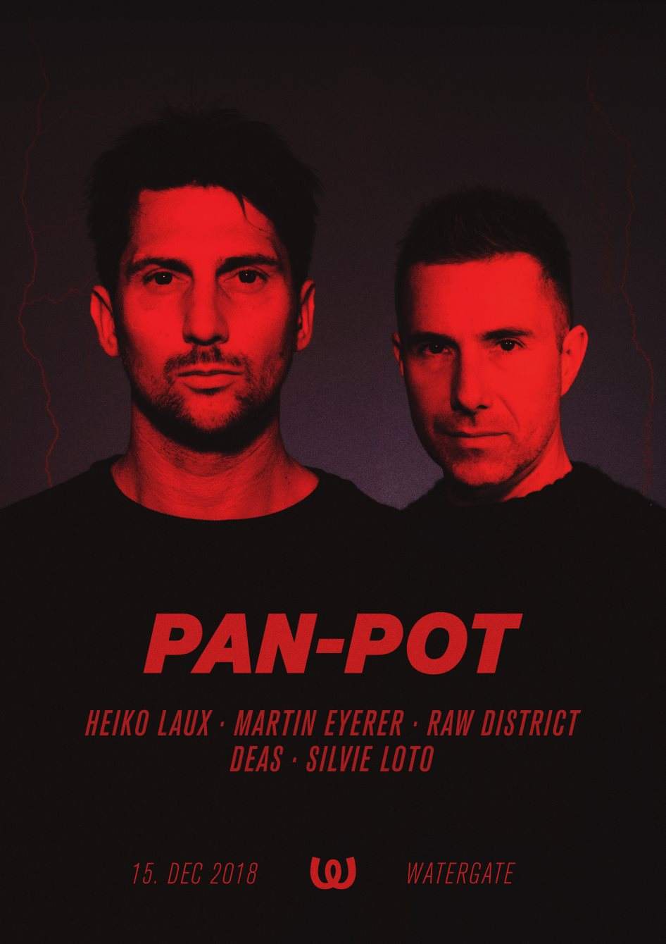 Pan-Pot with Heiko Laux, Martin Eyerer, Raw District - Página frontal