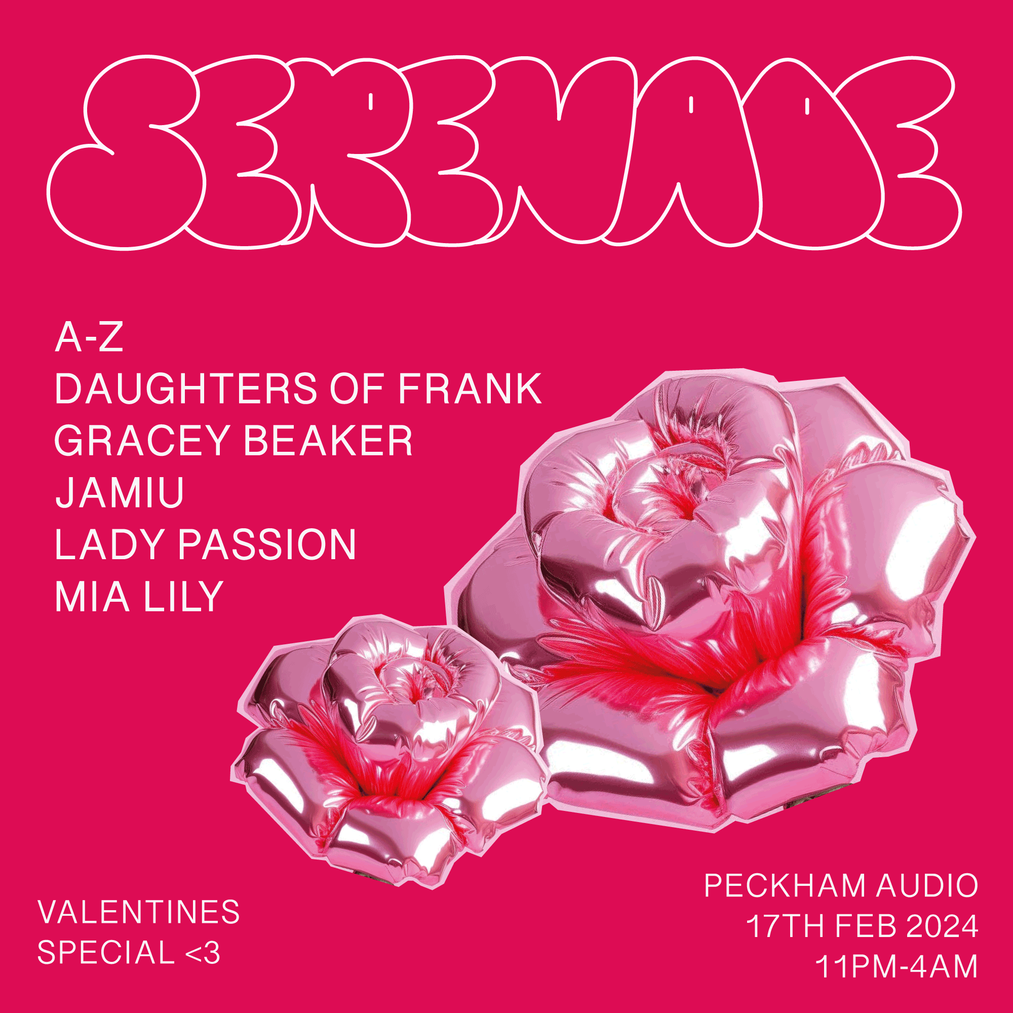 Serenade with Lady Passion, Mia Lily, Daughters of Frank, Jamiu & GRACEY BEAKER - Página frontal