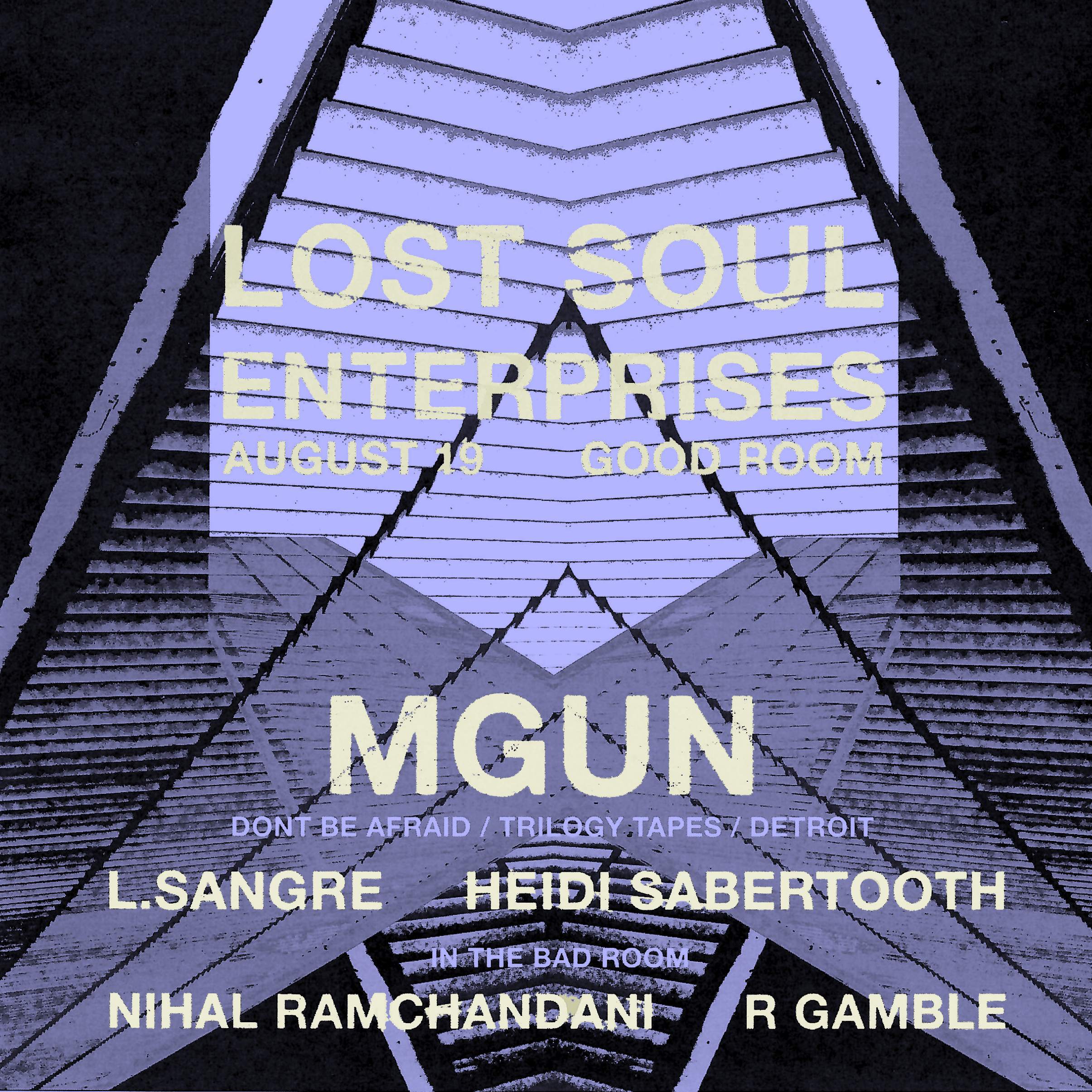 Lost Soul Enterprises: MGUN, L.Sangre, Heidi Sabertooth, Nihal Ramchandani, R Gamble - Página frontal