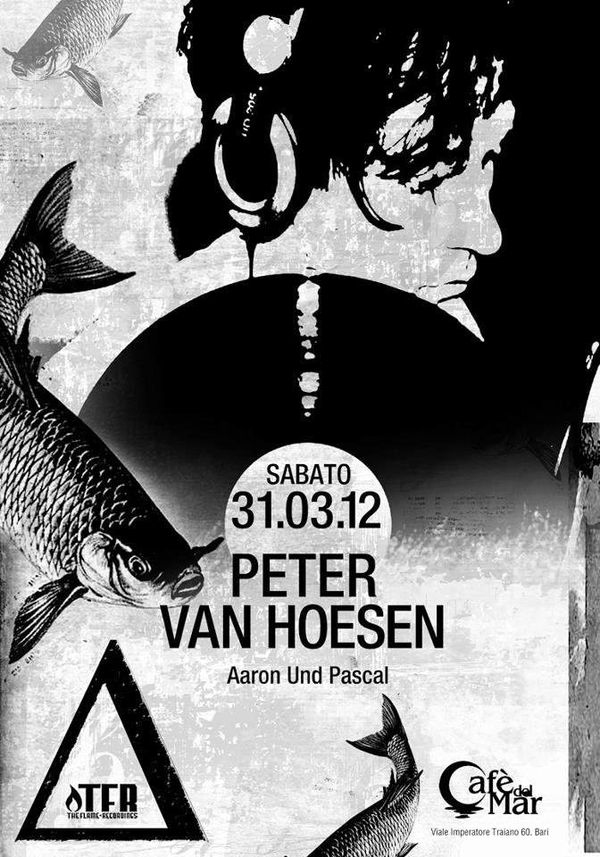 The Flame presents: Delta with Peter VAN Hoesen / Aaron UND Pascal - フライヤー表
