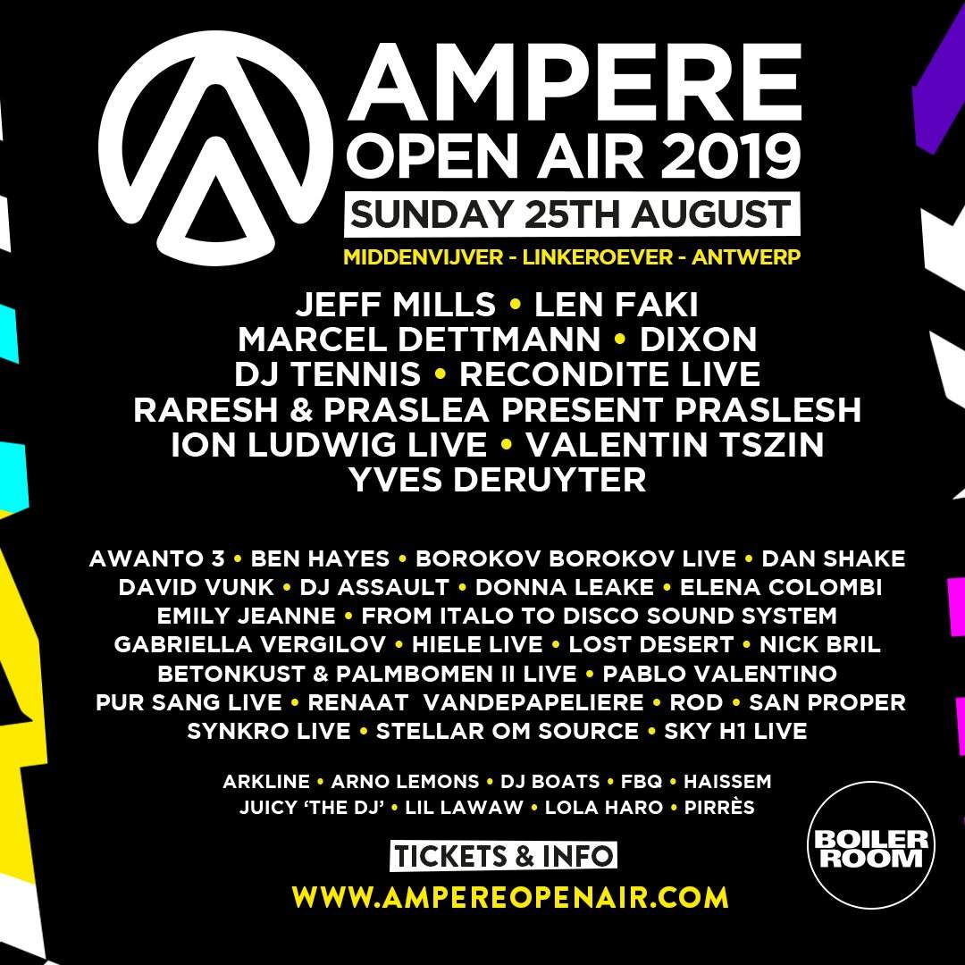 Ampere Open Air 2019 - Página frontal