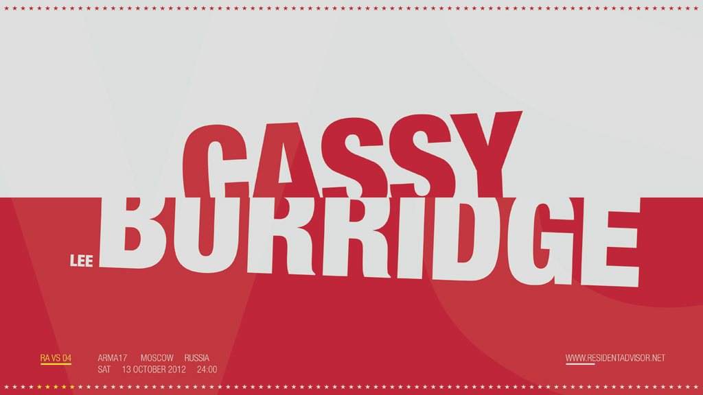 RA VS - Cassy & Lee Burridge - Página frontal