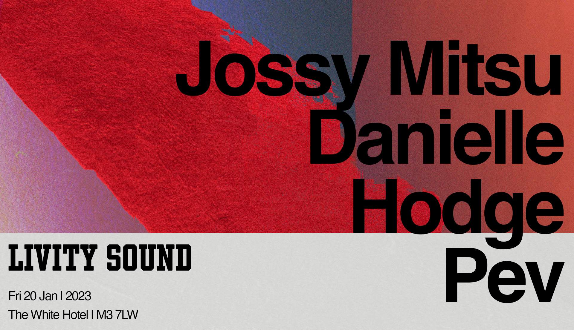 Jossy Mitsu / Danielle / Hodge / Pev [Livity Sound] - Página trasera