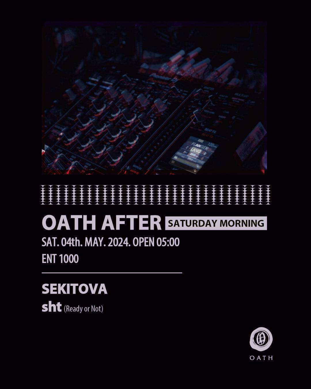 OATH AFTER HOURS -SATURDAY MORNING- - Página frontal